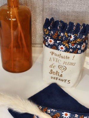 Lingette démaquillante & packaging fun