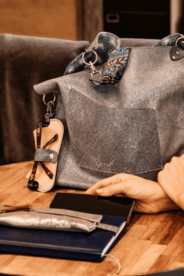 etui à lunettes de soleil en cuir haut de gamme