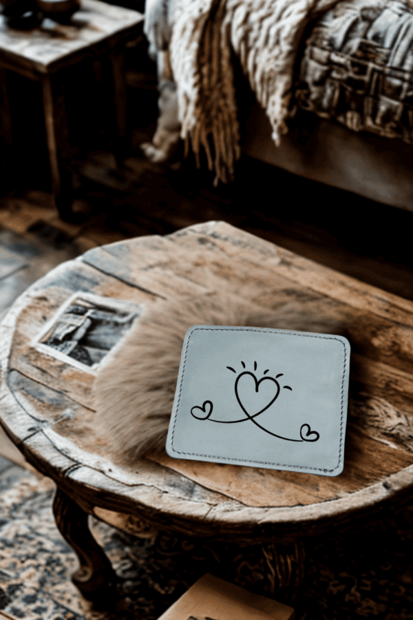 Porte-cartes personnalisé en cuir – 2 inserts, fabrication artisanale – Image 4