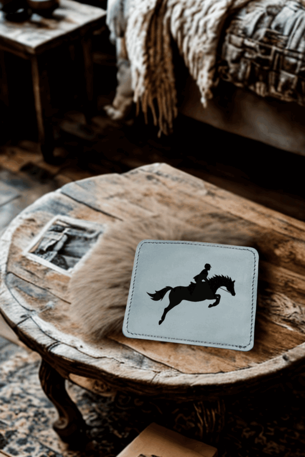 Porte-cartes personnalisé en cuir – 2 inserts, fabrication artisanale – Image 3
